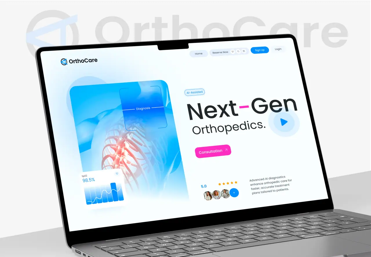 OrthaCare Orthopedics Website