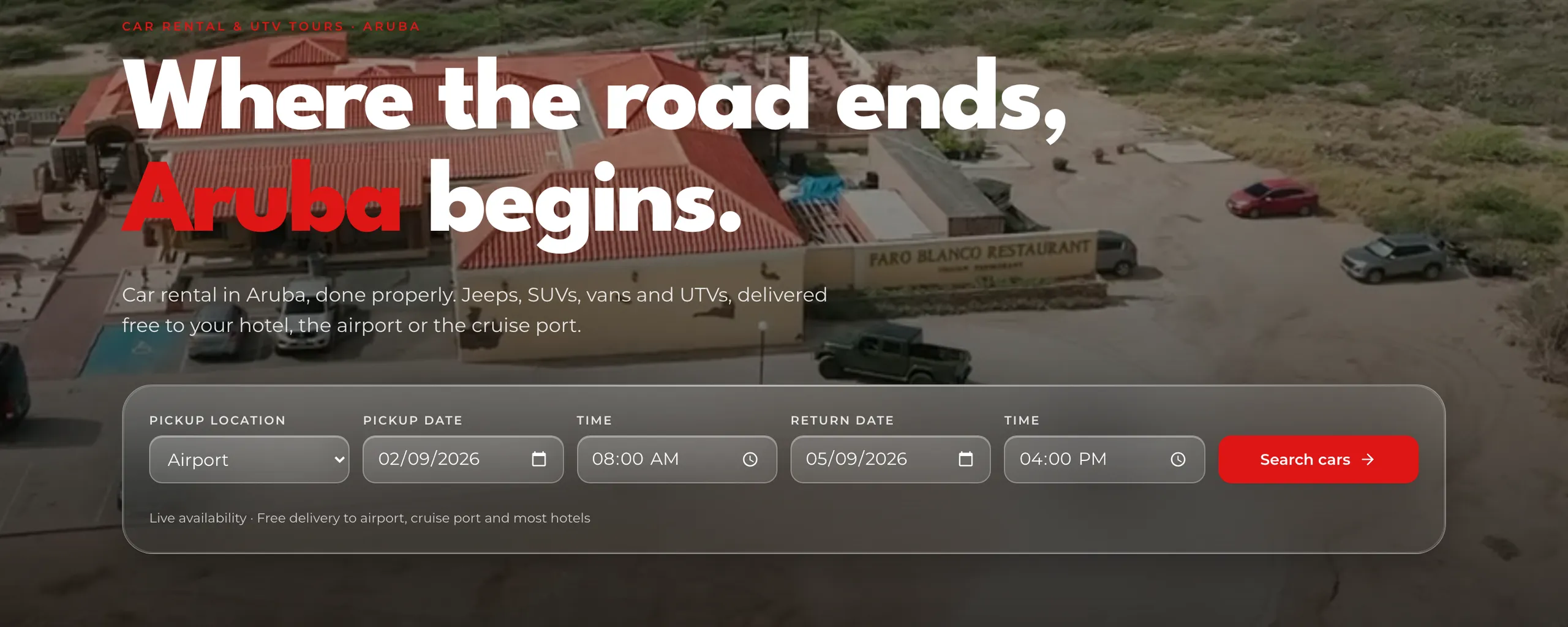 Real Deal Car Rental Booking Platform — interface design by NeoDimensional